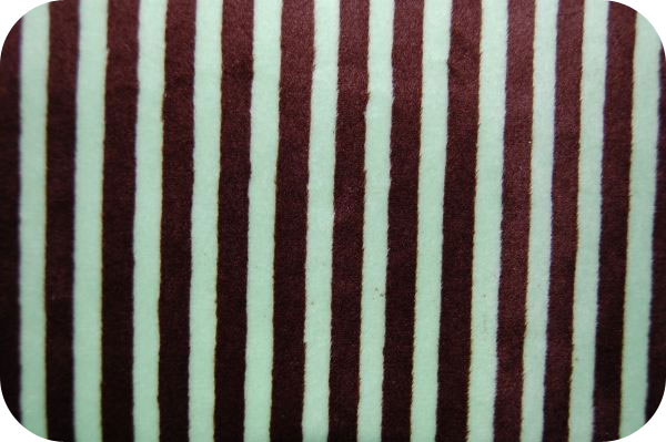 Striped Cuddle print Brown/Lime